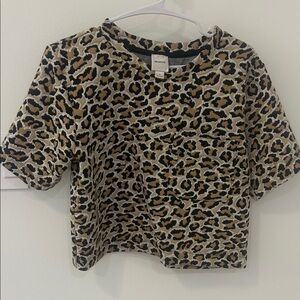 Maeve Leopard Print Top